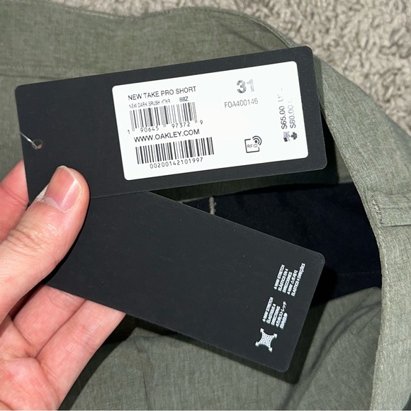 NWT Oakley Men’s New Take Pro 2.0 Stretch Walkshort Shorts - Picture 4 of 7